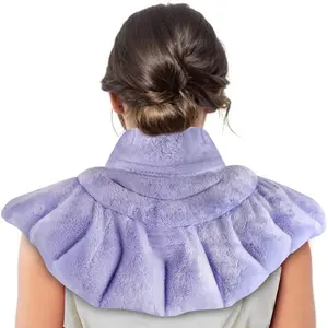 गर्दन के साथ हीटिंग पैड Microwavable गरम गर्दन लपेटें नम गर्मी तनाव के लिए दर्द से राहत, माइक्रोवेव के लिए गर्दन गरम महिला