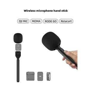 Adaptador de Micrófono Inalámbrico de Mano con Espuma Protectora para Micrófonos GO II DJI Mic 1 <span class=keywords><strong>2</strong></span> Lavalier, Material Plástico - Product Image 2