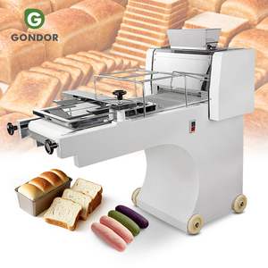 Long Loaf Bread Multi Roller Dough Moulder <b>Table</b> Pour Fabrication De Pain Baguette Machine for Loaves - Product Image 1