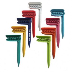 Pinces à serviettes de plage – Pinces en plastique coupe-vent avec design personnalisé, forme carrée, pour chaises de plage, transats et couvertures de pique-nique - Product Image 1
