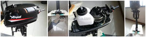 Motor Fueraborda AIQIDI 3.5 HP T3.5 a Gasolina de 2 Tiempos para Barco - Product Image 6