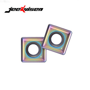 Inserto de Carburo para Taladrado en U Jeekvisen SPMG090408-TG JS115P para Herramientas de Torno CNC y Corte - Product Image 1