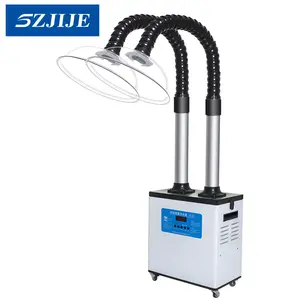 SZJIJE Portable Moxibustion Smoke Extractor Hair Salon Fume Extractor with PLC Control System