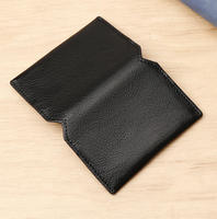 Dompet Lipat Kulit Asli Mewah Logo Kustom Grosir, Tempat Kartu Kredit & ID Bisnis
