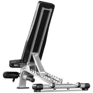 Banco de pesas profesional comercial para press de banca, uso doméstico, ajustable, integrado, de metal, con silla para mancuernas y rack multifunción - Product Image 6