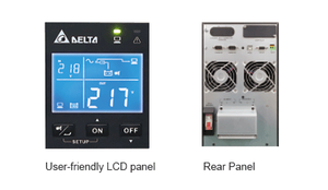 UPS Amplon Serie N de 6KVA, 230 VCA, Monofásico, En Línea, de Doble Conversión, con Pantalla LCD, Diseñado para Computadoras y Redes - Product Image 2