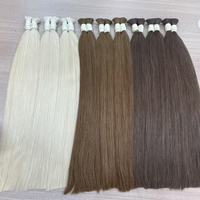 Extensions de cheveux humains non traités, lisses et doux, cheveux vierges en vrac, vente en gros, ondulés, Megahair, livraison gratuite