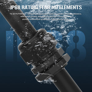 ขั้วต่อสายพลาสติก Pg11 M25 M20แรงดันต่ำ Pg7 M12 PA66ไนลอนกันน้ำใช้ในอุตสาหกรรมผ่านการรับรอง CE - Product Image 5