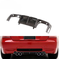 Diffuseur arrière en fibre de carbone pour BMW E92 M3, compatible avec le pare-chocs E92