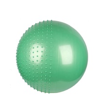 Ballon d'exercice gonflable en PVC écologique, ballon d'équilibre pour le yoga avec demi-massage