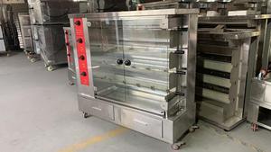 Horno Rotatorio <span class=keywords><strong>de</strong></span> Acero Inoxidable 2022 para Asar Pollo, Pavo y Carne, con 2 Cajones, a la Venta - Product Image 4