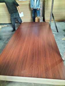 Contreplaqué mélaminé stratifié double face couleur bois grain 18 mm 1220X2440 mm de qualité meuble pour meubles - Product Image 5