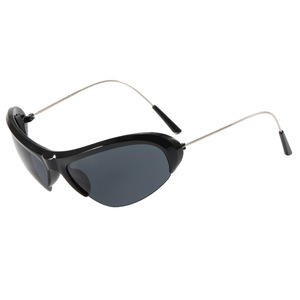 Customized Half Frame Sports <b>Sunglasses</b> Fashionable Hip-Hop Personalized Women's <b>Sunglasses</b> - Product Image 5