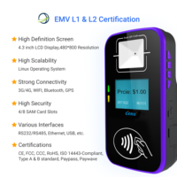 Dispositif de paiement pour les transports publics, validateur de billets de bus EMV, validateur de bus Linux, 3G 4G GPS, collecte des tarifs en fonction de la distance