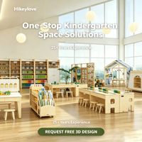 Hikeylove Bibliothèque en bois en forme d'arbre sur le thème de la forêt Ensemble de bibliothèque pour garderie, école maternelle, salle de classe, salon, bibliothèque