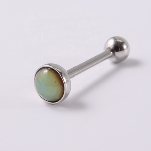 Anillos <span class=keywords><strong>de</strong></span> Labret para Nariz, Lengua y Pezón 2022, Aretes con Piedra que Cambia <span class=keywords><strong>de</strong></span> Color con la Temperatura del Sol, para Fiesta, Boda, Compromiso, Regalo - Product Image 6
