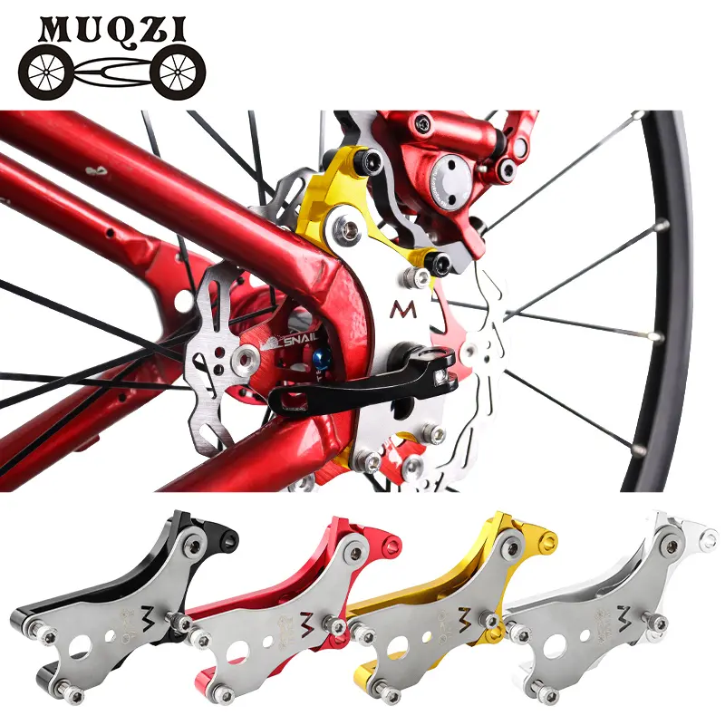Muqzi אלומיניום סגסוגת דיסק בלם מתאם אופני כביש רכיבה על אופניים גלגל אחורי דיסק בלם מתאם הר מחזיק חלקי אופניים