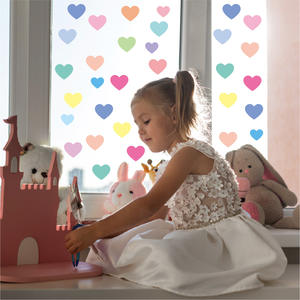 Coeur décoration murale autocollant PVC Type pour la décoration de la maison pour chambre d'enfants <span class=keywords><strong>bébé</strong></span> garçons et filles stickers muraux - Product Image 3