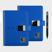 Erasable Agenda with Digital Lock, Fingerprint Lock