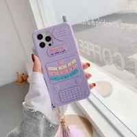Coque de téléphone pour iPhone 14 13 12 11 Pro XS Max Mini XR 6 7 8 Plus SE X, en silicone souple, avec un motif de cœur rose mignon pour les filles