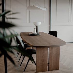 Altro DESIGN moderno 4 6 posti rettangolare formato su misura colore <span class=keywords><strong>cucina</strong></span> mobili per la casa ristorante tavolo da pranzo in legno - Product Image 2