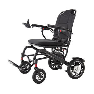 Fauteuil roulant semi-carbone pliable, 16,5 kg, robuste, capacité de 150 kg, cadre en alliage d'aluminium, équipement médical portable pour la mobilité - Product Image 3