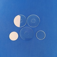 Ventana/Lámina/Placa/Oblea de Vidrio de Sílice/Cuarzo Fundido Resistente al Calor, Grado UV, de 0.5-30mm de Espesor