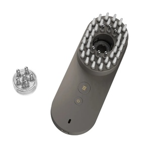 Peine desenredante tipo pala para el cabello, máquina de restauración y crecimiento capilar, aplicador de medicamentos EMS para el cuero cabelludo - Product Image 6