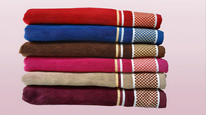 100% Cotton Terry <b>Bath</b> <b>Towel</b> <b>Set</b> Absorbent Woven <b>Towels</b> Custom Logo for Home Spa Hotel - Product Image 1