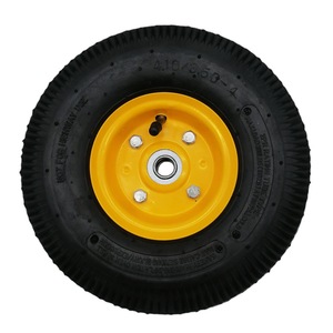 10 Inch Handtruck Trolley <strong>Pneumatic</strong> Tire Rubber Wheel <strong>4</strong>.10/3.50-<strong>4</strong> Wheel - Product Image 2