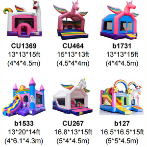 <span class=keywords><strong>Castillo</strong></span> Inflable Personalizado con Tobogán en Venta - Precio Económico de Fábrica en China, Brincolín Inflable para Niños, Parque Infantil - Product Image 3