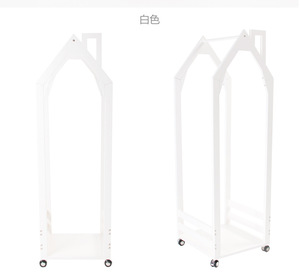 Cintre enfants meubles Ins petite maison rouleaux sol <span class=keywords><strong>mobile</strong></span> corde à linge <span class=keywords><strong>Mobile</strong></span> enfants vêtements vêtements vêtements présentoir - Product Image 2