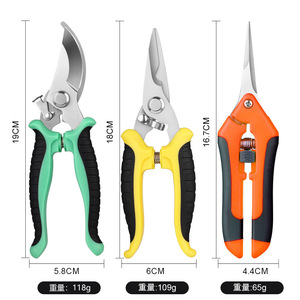 Bypass Pruning <b>Shears</b> Stainless Steel Yellow Safety Lock For Gardening Landscaping Agriculture Home Use - Product Image 2