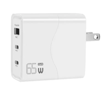Produk trendi pengisi daya Cepat model pribadi, pengisi daya model pribadi Pin lipat port usb Tipe c ganda PD 50W 5V 3A