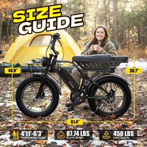 Bicicleta Eléctrica R9 para Adultos, Motor de 250W, Batería de 48V 15Ah/35Ah, Largo Alcance, 25 km/h, Bicicleta Eléctrica para la UE - Product Image 4
