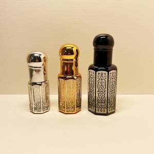 Ensemble de bouteilles vides de luxe personnalisées pour huiles essentielles, Tola Attar, emballage magnétique, bouteilles de coffret parfum arabe Attar avec boîte - Product Image 2