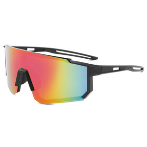 <span class=keywords><strong>Gafas</strong></span> de Sol Deportivas Unisex con Media Montura y Protección UV400, <span class=keywords><strong>para</strong></span> Ciclismo, Senderismo, Deportes al Aire Libre, Protección contra el Viento y la Arena - Product Image 2