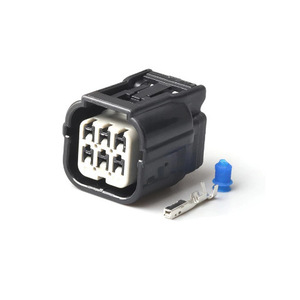 Conector de Pedal de Acelerador Automotriz de 6 Orificios 6189-7040, Terminal Macho y Hembra de Plástico Impermeable - Product Image 1