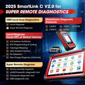 LAUNCH X431 PRO5 PRO <strong>5</strong> Bi-directional Diagnostic Tool with J2534 Smartlink 2.<strong>0</strong> CANFD DoIP HD Supports Online <strong>Programming</strong> - Product Image 3