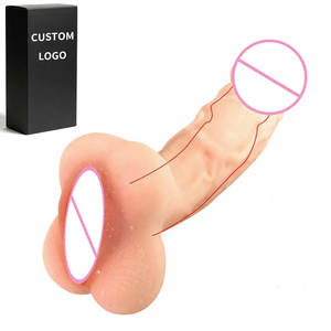 Dildo de <span class=keywords><strong>Doble</strong></span> Cabeza Hueco Simulado para Hombres y Mujeres, de <span class=keywords><strong>Doble</strong></span> <span class=keywords><strong>Uso</strong></span>, Impermeable, con Sensación Realista, Masturbador - Product Image 1