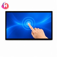 Écran tactile capacitif 15,6 pouces PCAP DP USB, écran plat 16:9, écran tactile pour utilisation industrielle POS