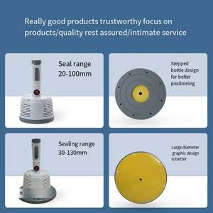 เครื่องปิดผนึกฟอยล์อะลูมิเนียมแบบเหนี่ยวนำความร้อนด้วยแม่เหล็กไฟฟ้าแบบแมนนวลสำหรับขวดพลาสติกและกระปุก - Product Image 5