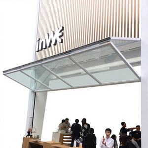 Fenêtre coulissante pliante en aluminium, design moderne et minimaliste, isolation phonique pour café, salon de thé, hall d'entrée, chambre, cuisine - Product Image 1