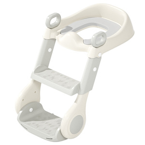 <b>Foldable</b> Child Toilet Ladder With Non Slip <b>Steps</b> And Footstool For Baby Potty Training - Product Image 5