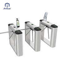 Torniquete Trípode para Control de Acceso con Tarjeta RFID, Impermeable para Exteriores, con Código QR, para Entrada de Estadios y Parques de Atracciones