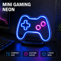Enseigne LED néon acrylique personnalisée, multicolores, décoration gaming pour chambres de garçons et adolescents, utilisation en ateliers de réparation automobile, étanche IP65