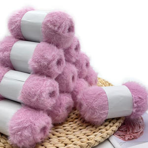 Meilleure vente <span class=keywords><strong>pas</strong></span> <span class=keywords><strong>cher</strong></span> fil de plumes de nylon fil de cils tissu textile matière première - Product Image 1