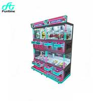 Machine à griffes commerciale avec accepteur de billets, machine d'arcade attrape-figurines en peluche certifiée UL pour le secteur du jeu