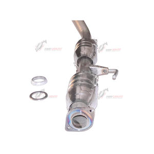 Tubo de escape del convertidor catalítico de tres vías de doble núcleo de alta calidad para la versión antigua Toyota Prado 2700 - Product Image 5