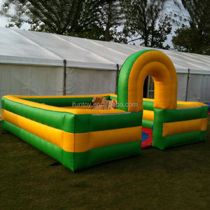 Piscina de Espuma Inflable Portátil de PVC para Exteriores, <span class=keywords><strong>Arena</strong></span> de Autos de Choque, Piscina de Gaga Ball, Tamaño Personalizable, Marca IFUN/OEM - Product Image 2